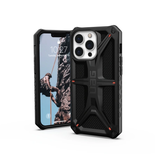 Kup Etui UAG Urban Armor Gear Monarch Apple iPhone 13 Pro Max (kevlar - fekete) - UAG717KEVBLK - {ean13} - Sklep Home Screen