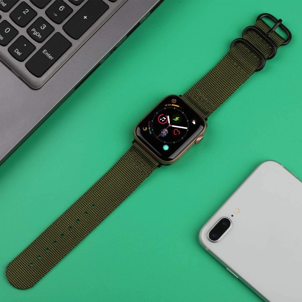 Pasek Tech-Protect Scout Apple Watch 4/5/6/7/SE/8/9/Ultra 44/45/49mm Green