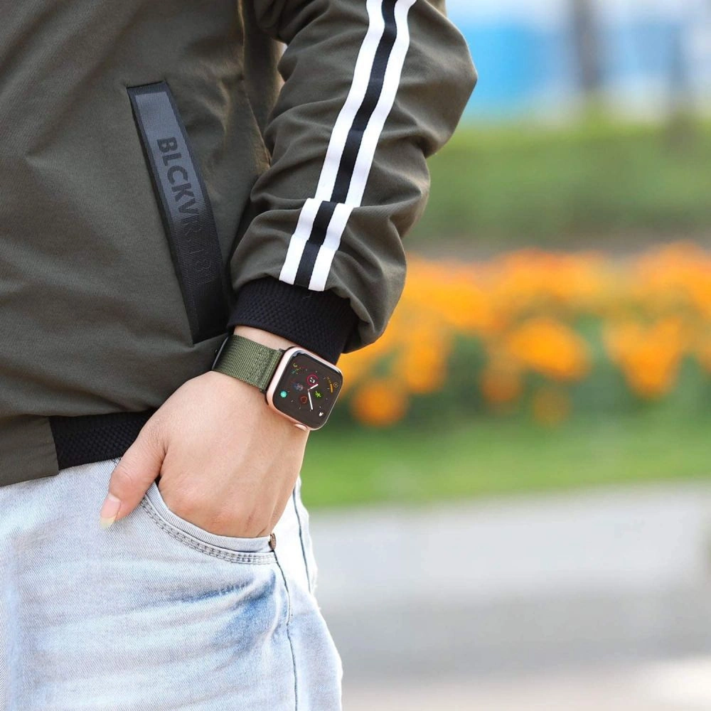 Pasek Tech-Protect Scout Apple Watch 4/5/6/7/SE/8/9/Ultra 44/45/49mm Green