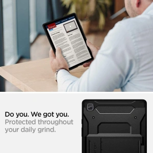 Kup Etui Spigen Tough Armor Pro Samsung Galaxy Tab A7 černé - SPN1860BLK - {ean13} - Sklep Home Screen