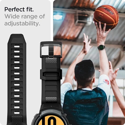 Kup Pasek Spigen Rugged Armor Pro Samsung Galaxy Watch 4 44mm Charcoal Grey - SPN1861GRY - {ean13} - Sklep Home Screen