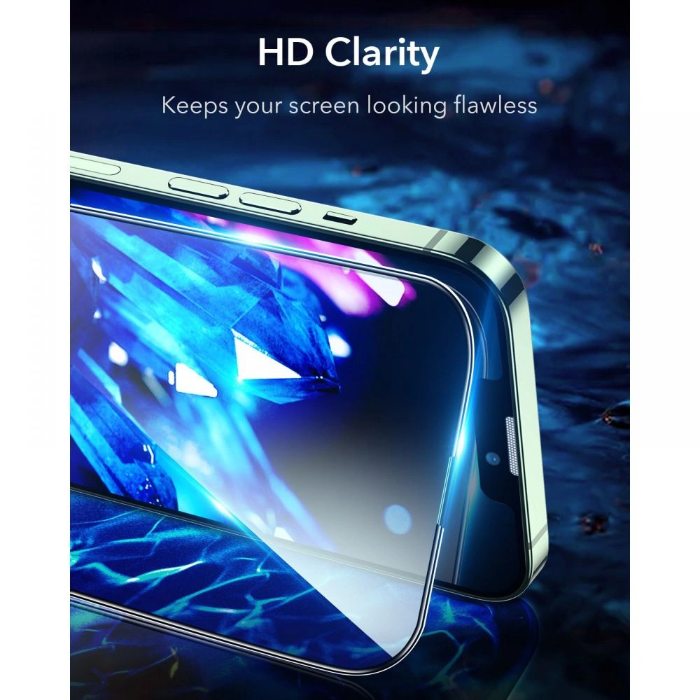 Szkło hartowane ESR Armorite Apple iPhone 13 Pro Max Black [2 PACK]