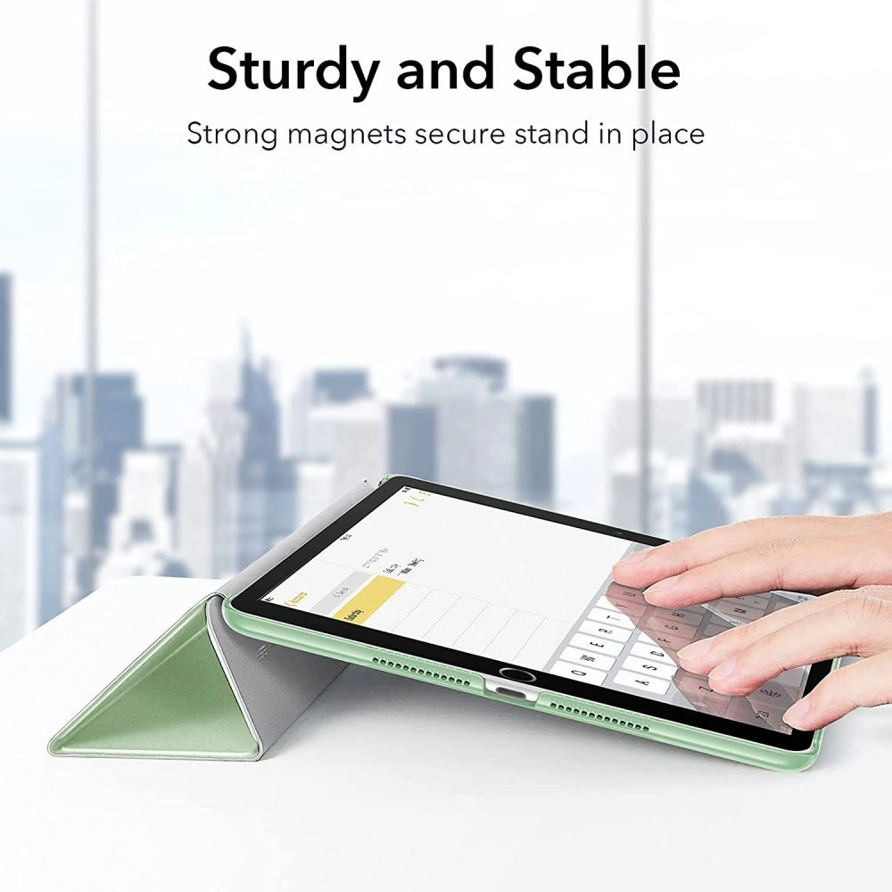 Etui ESR Ascend Trifold Apple iPad 10.2 2019/2020/2021 (7., 8. i 9. generacji) Light Green
