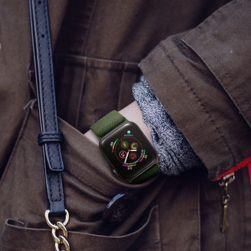 Kup Tech-Protect Mellow Apple Watch 4/5/6/7/SE/8/9/Ultra 44/45/49mm Grün - THP648GRN - {ean13} - Sklep Home Screen