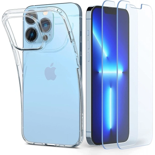 Kup Case Spigen Crystal Pack Apple iPhone 13 Pro Crystal Clear + Glas - SPN1875CL - {ean13} - Sklep Home Screen