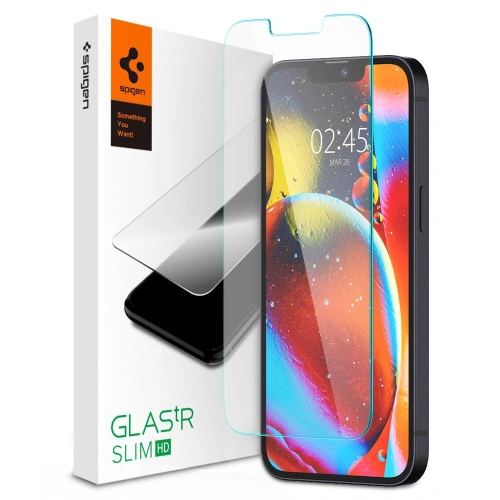 Kup Gehärtetes Glas Spigen GLAS.tR Slim Apple iPhone 14/13/13 Pro - SPN1879 - {ean13} - Sklep Home Screen