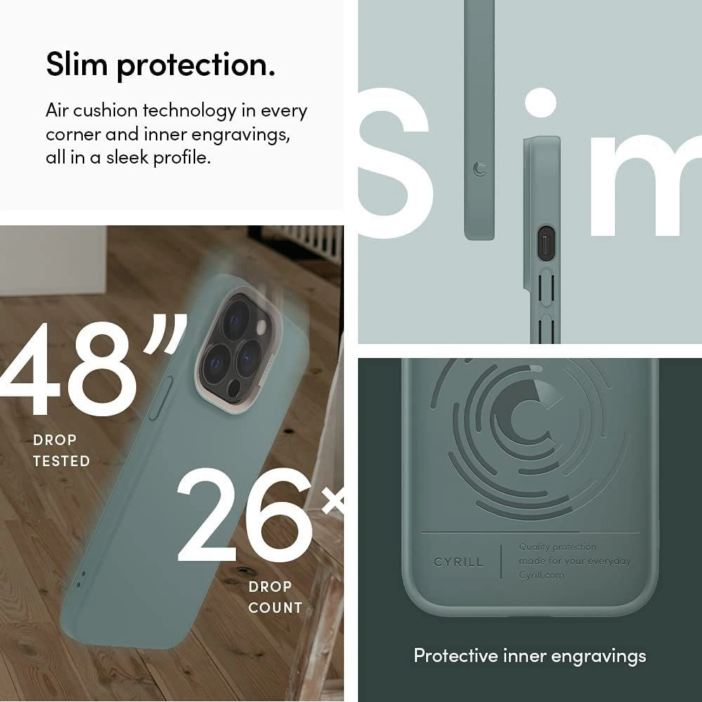 Etui Spigen Cyrill Color Brick Apple iPhone 13 Pro Kale