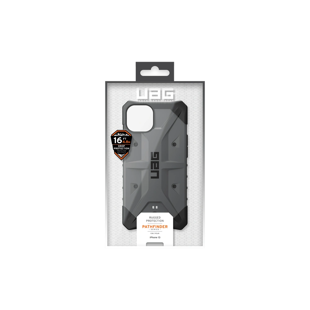 Etui UAG Urban Armor Gear Pathfinder Apple iPhone 13 (srebrna)