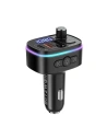 Buy Transmitter FM Bluetooth 5.0 BlitzWolf BW-BC2, 2x USB + USB-C, PD18W + QC 3.0, RGB - BLZ384BLK - {ean13} - Home Screen Store Europe