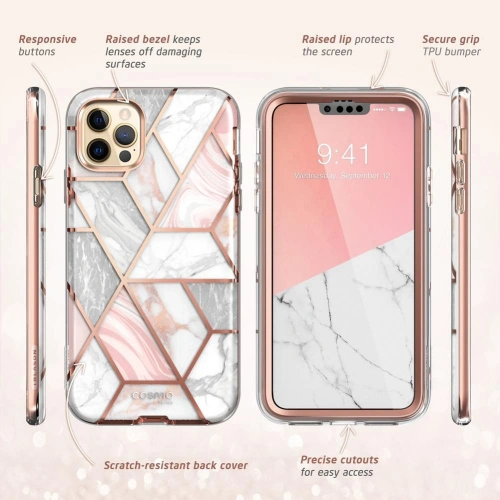 Kup Etui Supcase Cosmo Apple iPhone 13 Pro Márvány - SPC191MRB - {ean13} - Sklep Home Screen