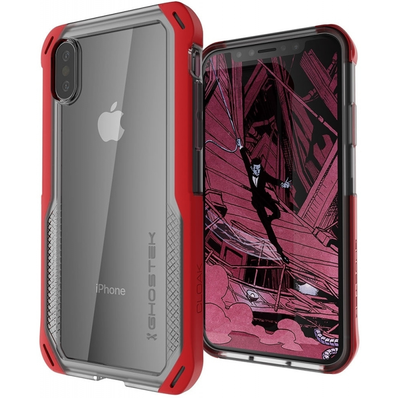 Etui Ghostek Cloak4 iPhone XS/X 5.8 Red