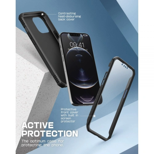 Kup Case Supcase Clayco Xenon Apple iPhone 13 Pro Max Schwarz - SPC194BLK - {ean13} - Sklep Home Screen