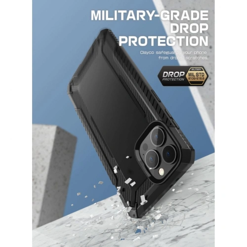 Kup Case Supcase Clayco Xenon Apple iPhone 13 Pro Max Schwarz - SPC194BLK - {ean13} - Sklep Home Screen