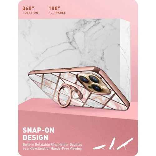 Kup Case Supcase IBLSN Cosmo Snap Apple iPhone 13 Pro Max Marmor Rosa - SPC195MRB - {ean13} - Sklep Home Screen