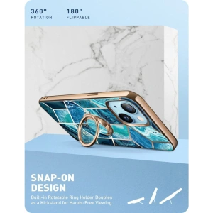 Kup Etui Supcase IBLSN Cosmo Snap Apple iPhone 13 Ocean Blue - SPC203BLU - {ean13} - Sklep Home Screen