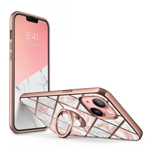 Kup Etui Supcase IBLSN Cosmo Snap Apple iPhone 13 Mramorová růžová - SPC205MRBPNK - {ean13} - Sklep Home Screen