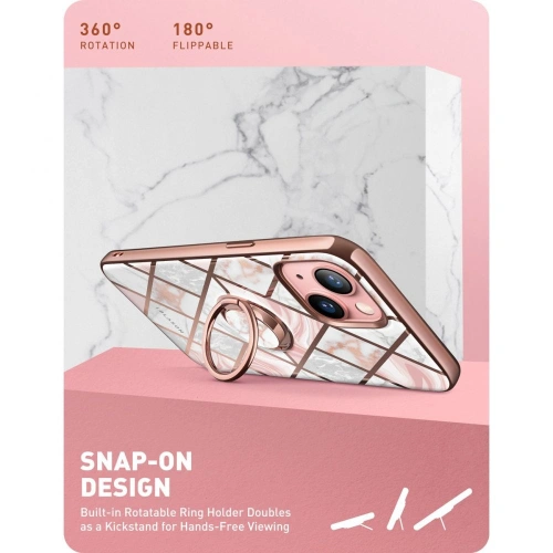 Kup Case Supcase IBLSN Cosmo Snap Apple iPhone 13 Marmor Rosa - SPC205MRBPNK - {ean13} - Sklep Home Screen