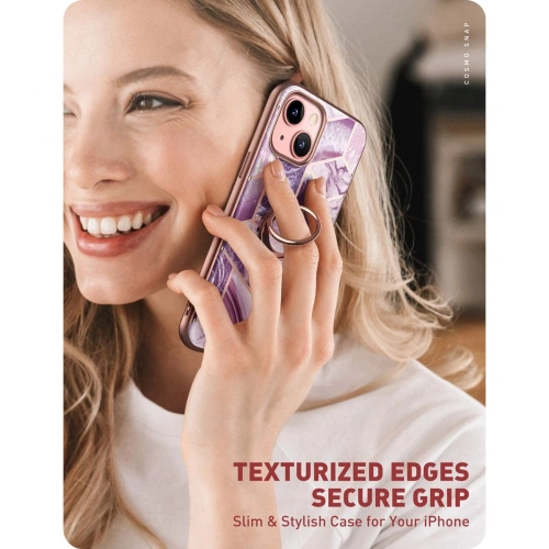 Kup Case Supcase IBLSN Cosmo Snap Apple iPhone 13 Marmor Lila - SPC208MRBPRP - {ean13} - Sklep Home Screen