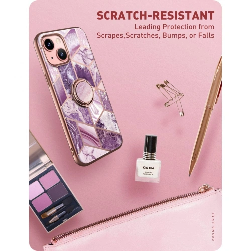 Kup Case Supcase IBLSN Cosmo Snap Apple iPhone 13 Marmor Lila - SPC208MRBPRP - {ean13} - Sklep Home Screen