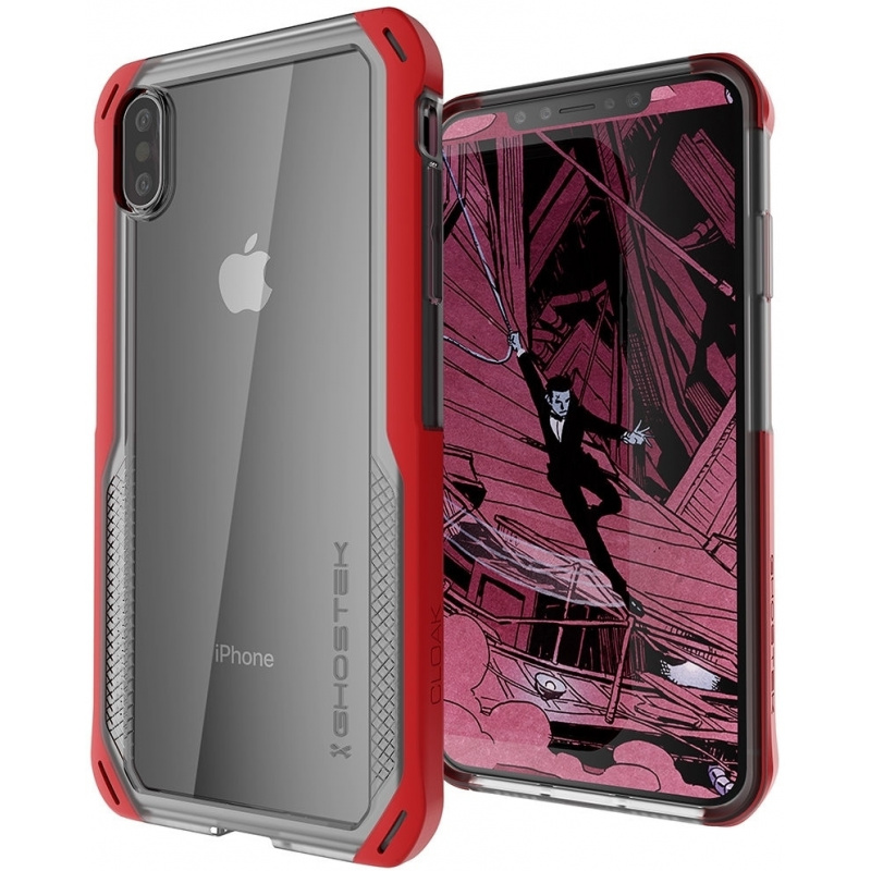 Ghostek Cloak4 iPhone XS Max 6.5 Red
