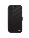 Kup Etui BMW BMFLBKP12LMCARBK Apple iPhone 12 Pro Max czarny/black book M Collection PU Carbon Stripe - BMW013BLK - {ean13} - Sklep Home Screen