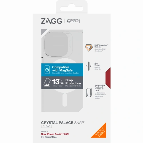 Buy Gear4 Crystal Palace Snap MagSafe Apple iPhone 13 mini (clear) - GER125CL - {ean13} - Home Screen Store Europe