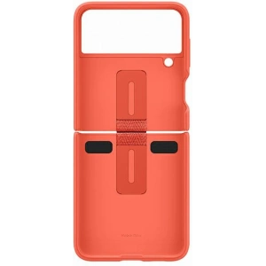 Kup Etui Samsung Galaxy Z Flip 3 EF-PF711TPEGWW koralowy/coral Silicone Cover Ring - SMG471COL - {ean13} - Sklep Home Screen