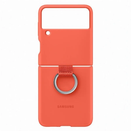 Kup Case Samsung Galaxy Z Flip 3 EF-PF711TPEGWW koralowy/coral Silikon Cover Ring - SMG471COL - {ean13} - Sklep Home Screen