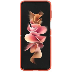 Kup Etui Samsung Galaxy Z Flip 3 EF-PF711TPEGWW koralowy/coral Silicone Cover Ring - SMG471COL - {ean13} - Sklep Home Screen