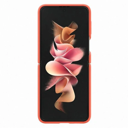 Kup Case Samsung Galaxy Z Flip 3 EF-PF711TPEGWW koralowy/coral Silikon Cover Ring - SMG471COL - {ean13} - Sklep Home Screen
