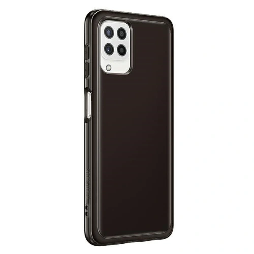 Kup Etui Samsung Galaxy A22 LTE EF-QA225TB Soft Clear Cover černý/black - SMG473BLK - {ean13} - Sklep Home Screen