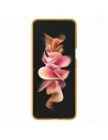 Kup Etui Samsung Galaxy Z Flip 3 EF-VF711LYEGWW musztardowy/mustard Leather Cover - SMG474MUS - {ean13} - Sklep Home Screen