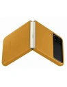 Kup Etui Samsung Galaxy Z Flip 3 EF-VF711LYEGWW musztardowy/mustard Leather Cover - SMG474MUS - {ean13} - Sklep Home Screen