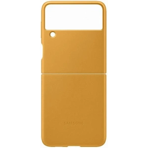 Kup Etui Samsung Galaxy Z Flip 3 EF-VF711LYEGWW hořčicová/kůže Leather Cover - SMG474MUS - {ean13} - Sklep Home Screen