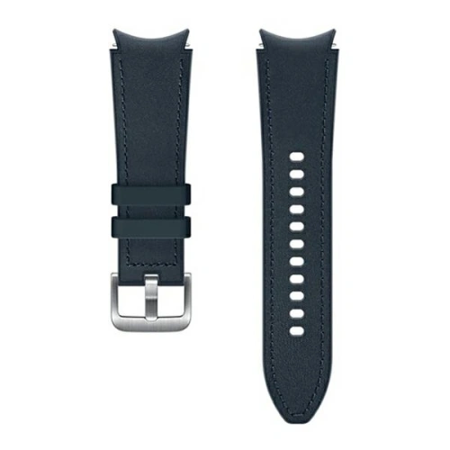 Kup Pasek Samsung Galaxy Watch4 20mm ET-SHR88SNEGEU Hybrid Leather Band S/M granátový/navy - SMG484NAV - {ean13} - Sklep Home Screen
