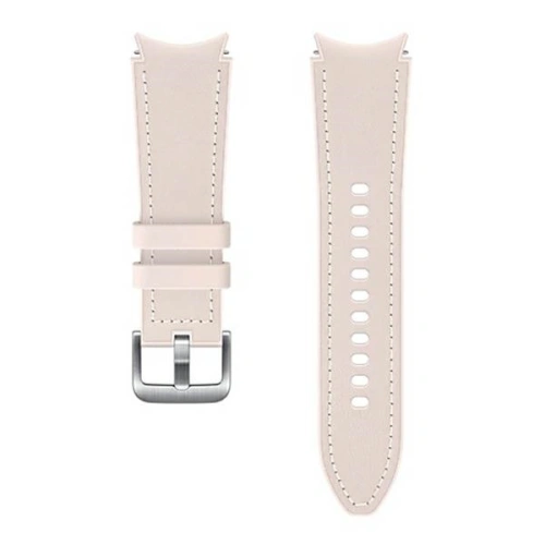 Kup Pasek Samsung Galaxy Watch4 20mm ET-SHR88SPEGEU hibrid bőrszíj S/M rózsaszín/pink - SMG485PNK - {ean13} - Sklep Home Screen