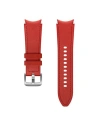 Pasek Samsung Galaxy Watch4 20mm ET-SHR88SREGEU hibrid bőr szíj S/M piros/red