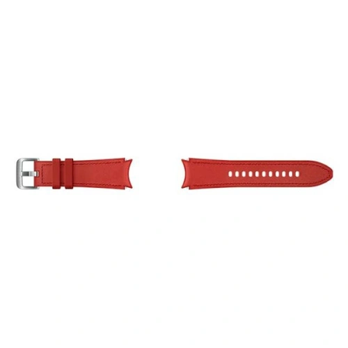 Kup Samsung Galaxy Watch4 20mm ET-SHR88SREGEU Hybrid-Lederarmband S/M rot/red - SMG486RED - {ean13} - Sklep Home Screen
