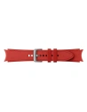 Kup Pasek Samsung Galaxy Watch4 20mm ET-SHR88SREGEU hibrid bőr szíj S/M piros/red - SMG486RED - {ean13} - Sklep Home Screen