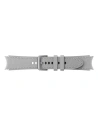 Buy Samsung Galaxy Watch4 20mm ET-SHR88SSEGEU Hybrid Leather Band S/M silver - SMG487SLV - {ean13} - Home Screen Store Europe