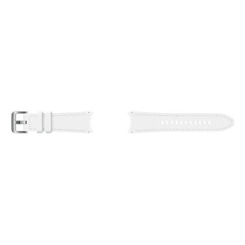 Kup Pasek Samsung Galaxy Watch4 20mm ET-SHR88SWEGEU Hybrid Bőr Szíj S/M fehér/white - SMG488WHT - {ean13} - Sklep Home Screen