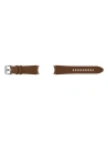 Kup Pasek Samsung Galaxy Watch4 20mm ET-SHR89LAEGEU Hybrid Leather Band M/L camel - SMG490CAM - {ean13} - Sklep Home Screen