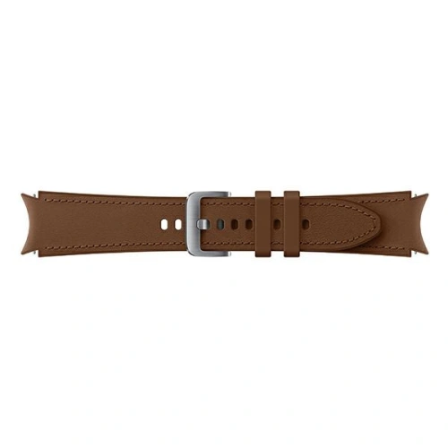 Kup Pasek Samsung Galaxy Watch4 20mm ET-SHR89LAEGEU Hybrid Leather Band M/L camel - SMG490CAM - {ean13} - Sklep Home Screen