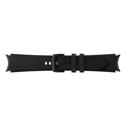 Kup Pasek Samsung Galaxy Watch4 20mm ET-SHR89LBEGEU Hybrid Bőr Szíj M/L fekete/black - SMG491BLK - {ean13} - Sklep Home Screen