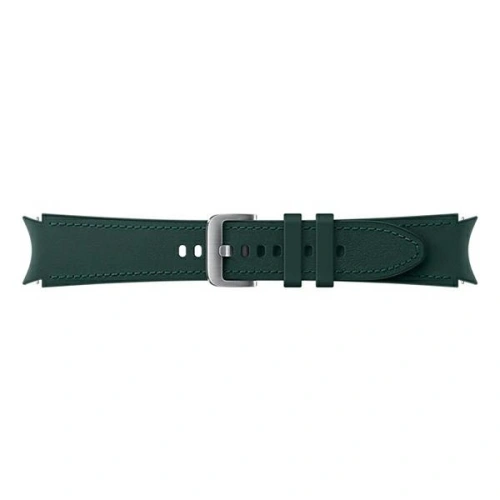 Kup Pasek Samsung Galaxy Watch4 20mm ET-SHR89LGEGEU Hibrid bőr heveder M/L zöld/green - SMG492GRN - {ean13} - Sklep Home Screen