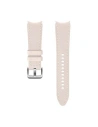 Samsung Galaxy Watch4 20mm ET-SHR89LPEGEU Hybridlederband M/L rosa/pink