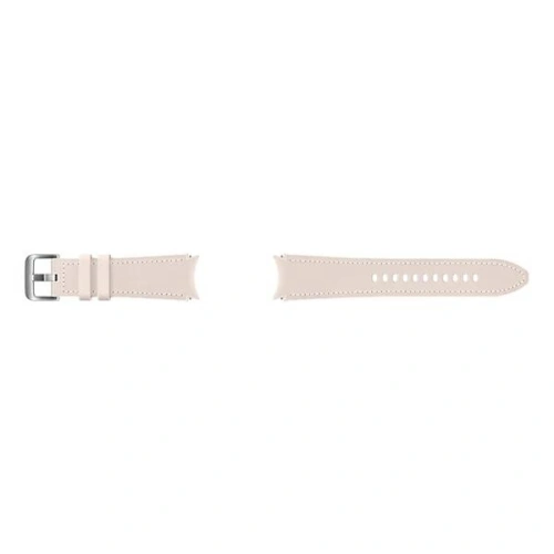 Kup Pasek Samsung Galaxy Watch4 20mm ET-SHR89LPEGEU hibrid bőrszíj M/L rózsaszín/pink - SMG494PNK - {ean13} - Sklep Home Screen