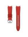 Pasek Samsung Galaxy Watch4 20mm ET-SHR89LREGEU Hybrid Leather Band M/L červený/red