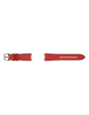 Kup Pasek Samsung Galaxy Watch4 20mm ET-SHR89LREGEU Hybrid Leather Band M/L červený/red - SMG495RED - {ean13} - Sklep Home Screen