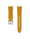 Pásek Samsung Galaxy Watch4 20mm ET-SHR89LYEGEU Hybrid Leather Band M/L hořčicový/mustard